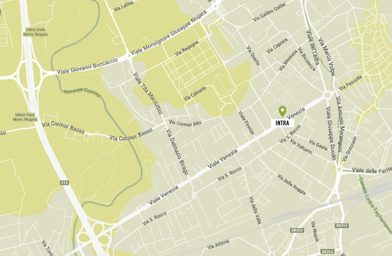 INTRA mappa tratta da Google Maps